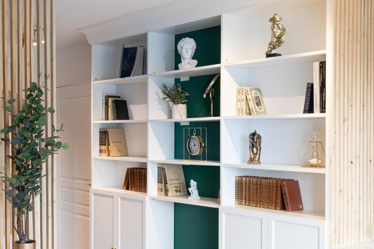 The Green Home - Quiet And Fully Equipped High-End Studio With Parking Courcouronnes Bagian luar foto